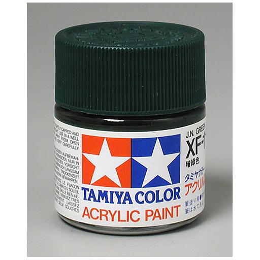 Tamiya America, Inc Acrylic XF13 Flat, Jade Green