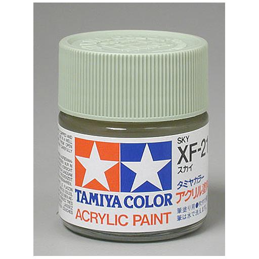 Tamiya America, Inc Acrylic XF21 Flat, Sky