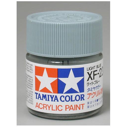 Tamiya America, Inc Acrylic XF23 Flat, Light Blue