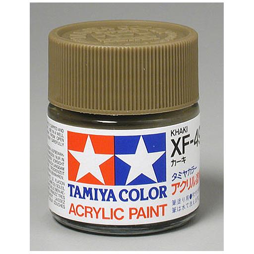 Tamiya America, Inc Acrylic XF49 Flat, Khaki