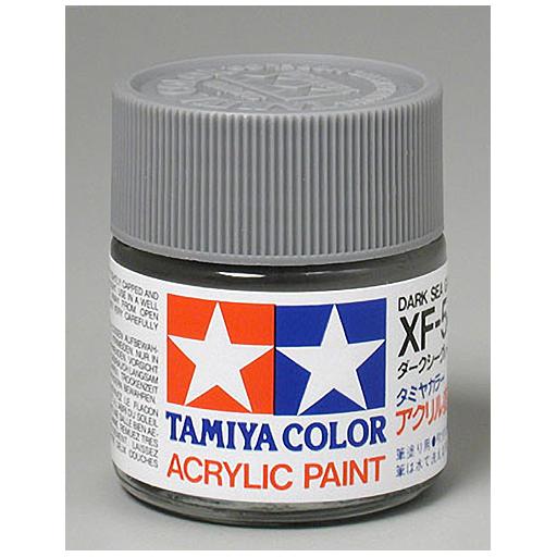 Tamiya America, Inc Acrylic XF54, Flat Dark Sea Gr