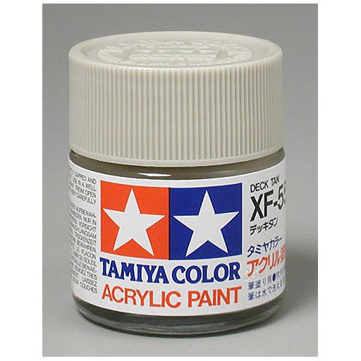 Tamiya America, Inc Acrylic XF55, Flat Deck Tan