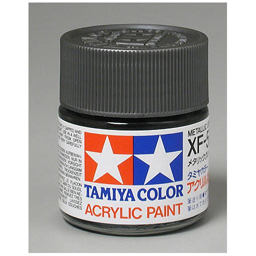 Tamiya America, Inc Acrylic XF56, Flat Metal Gray