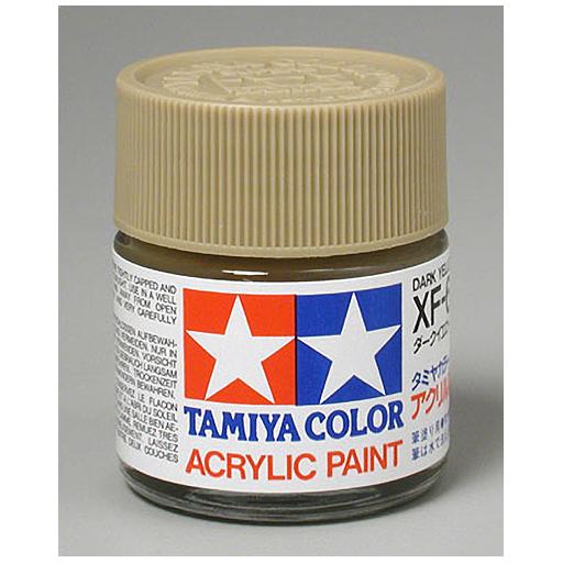 Tamiya America, Inc Acrylic XF60, Flat Dark Yellow