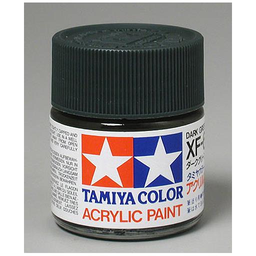 Tamiya America, Inc Acrylic XF61, Flat Dark Green
