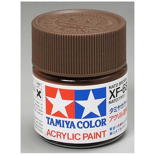 Tamiya America, Inc Acrylic XF68, NATO Brown