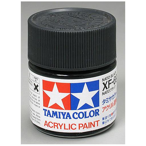 Tamiya America, Inc Acrylic XF69, NATO Black