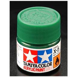 Click here to learn more about the Tamiya America, Inc Acrylic Mini X5, Green.