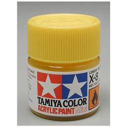 Click here to learn more about the Tamiya America, Inc Acrylic Mini X8, Lemon Yellow.
