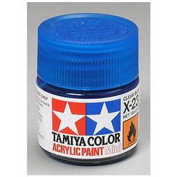 Click here to learn more about the Tamiya America, Inc Acrylic Mini X23, Clear Blue.