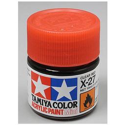 Click here to learn more about the Tamiya America, Inc Acrylic Mini X27, Clear Red.