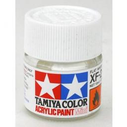 Click here to learn more about the Tamiya America, Inc Acrylic Mini XF2, Flat White.