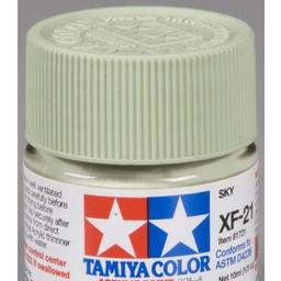 Click here to learn more about the Tamiya America, Inc Acrylic Mini XF21, Sky.