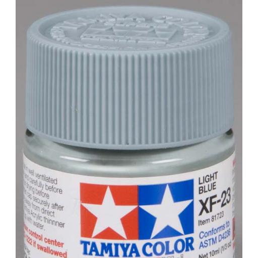 Tamiya America, Inc Acrylic Mini XF23, Light Blue