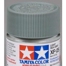 Click here to learn more about the Tamiya America, Inc Acrylic Mini XF25, Lt Sea Grey.
