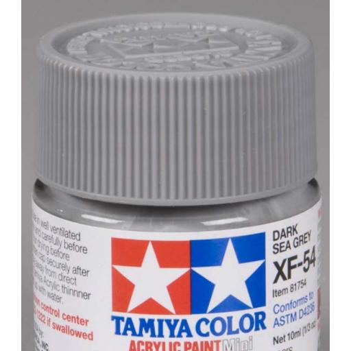 Tamiya America, Inc Acrylic Mini XF54, Dk Sea Grey