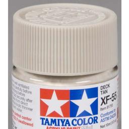Click here to learn more about the Tamiya America, Inc Acrylic Mini XF55, Deck Tan.