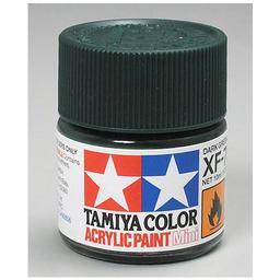 Click here to learn more about the Tamiya America, Inc Acrylic Mini XF70, Flat Dark Green.