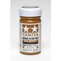 Click here to learn more about the Tamiya America, Inc Diorama Texture Paint 100ml Soil Effect: Brown.
