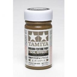Click here to learn more about the Tamiya America, Inc Diorama Texture Paint 100ml Soil Effect:Dark Earth.