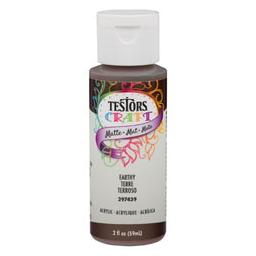 Click here to learn more about the Testor Corp. Testors 2oz Acrylic Craft Paint - Matte Earthy.
