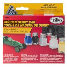 Click here to learn more about the Testor Corp. Testors .25 oz Acrylic Set Derby, Primary.