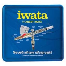 Click here to learn more about the Iwata Airbrushes Raised Ridge Airbrush Cleaning Mat.