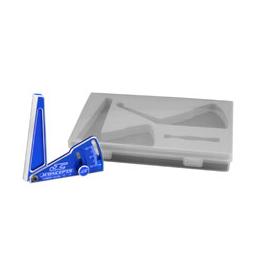 Click here to learn more about the JConcepts, Inc. Aluminum Camber Gauge, 85mm, Blue.