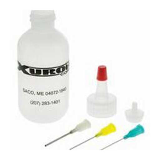 Xuron 2oz dispensing bottle w/ .010 .020 .040 needles