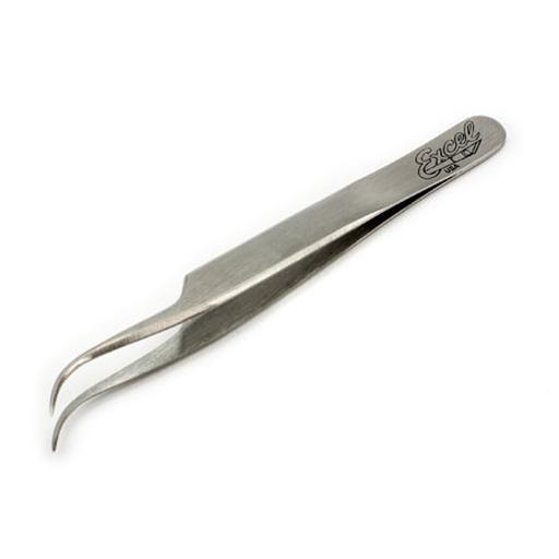 Excel Hobby Blade Corp Slant Point Tweezers, Polished