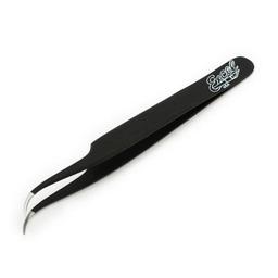 Click here to learn more about the Excel Hobby Blade Corp Slant Point Tweezers, Black.