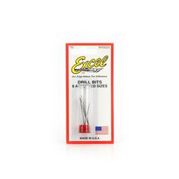 Click here to learn more about the Excel Hobby Blade Corp Drill Bit Assorted,#50-62(6)carded.