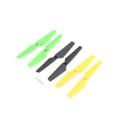 Click here to learn more about the Blade Prop Set, Yellow, Green, Black: Zeyrok (6).