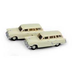 Click here to learn more about the Classic Metal Works N 1953 Ford Station Wagon, Sungate Ivory(2).