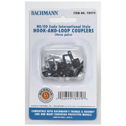 Click here to learn more about the Bachmann Industries HO Thomas Hook & Loop Coupler (3pr).