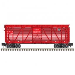 Click here to learn more about the Atlas O, LLC O Trainman 40'' Stock Car, CB&Q (2R).