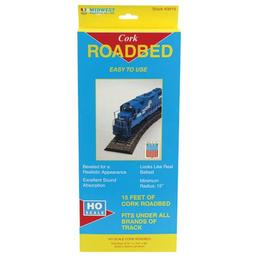 Click here to learn more about the Midwest Products Co. HO Cork Roadbed Strips (5).