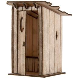Click here to learn more about the Atlas Model Railroad HO Laser Cut KIT Outhouse.