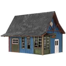 Click here to learn more about the Atlas Model Railroad HO Laser Cut KIT Tuckerton Ticket Office.