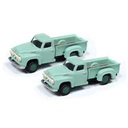 Click here to learn more about the Classic Metal Works N 1955 Chevy Pickup, Ocean Green (2).