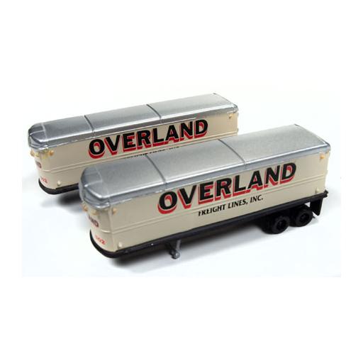 Classic Metal Works N 1941-1950 AeroVan Trailer, Overland Freight (2)