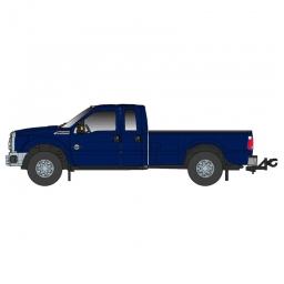 Click here to learn more about the Atlas O, LLC 1:50 Ford F250 XLT w/Super Cab/8ft Bed, Dark Blue.