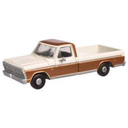 Click here to learn more about the Atlas O, LLC O Ford F-100 Pickup, Sequoia Brown/Wimbledon White.