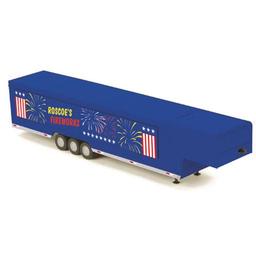 Click here to learn more about the M.T.H. Electric Trains O Vendor Trailer, Roscoe''s Fireworks.
