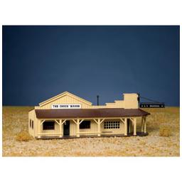 Click here to learn more about the Bachmann Industries HO Snap KIT Marshall''s Office and Restaurant.