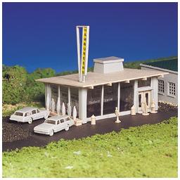 Click here to learn more about the Bachmann Industries HO Snap KIT Hamburger Stand.
