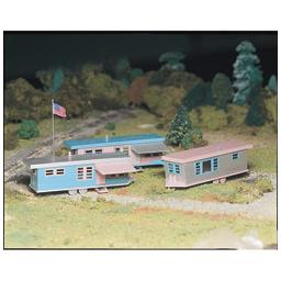 Click here to learn more about the Bachmann Industries O Snap KIT Trailer Park.