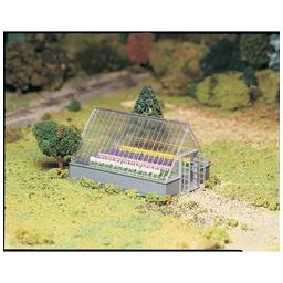 Click here to learn more about the Bachmann Industries O Snap KIT Greenhouse w/Flowers.