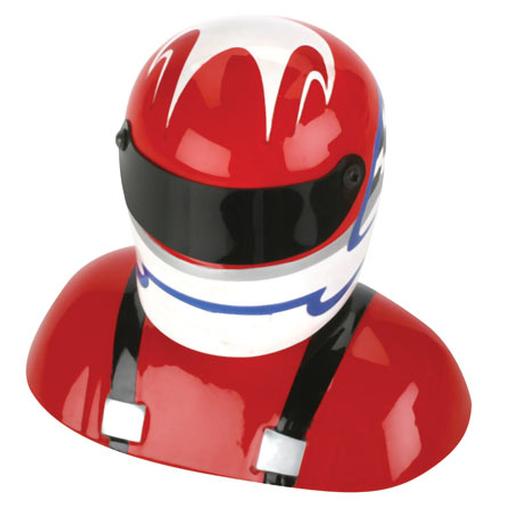 60-90 Size Painted Pilot Helmet Red/White/Blue