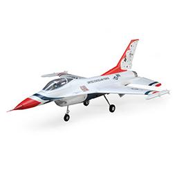 Click here to learn more about the E-flite F-16 Thunderbirds 70mm EDF BNF Basic w/AS3X and SS.